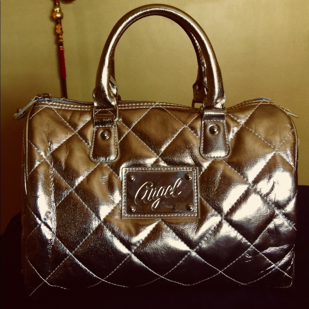 Gold Victoria’s Secret speedy Bag